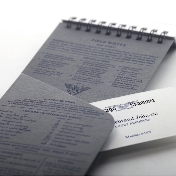 Field Notebook 2-Pack Front Page Reporter’s Notebooks - Picture 2 of 4